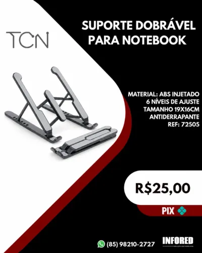 Suporte Dobrável para Notebook TCN