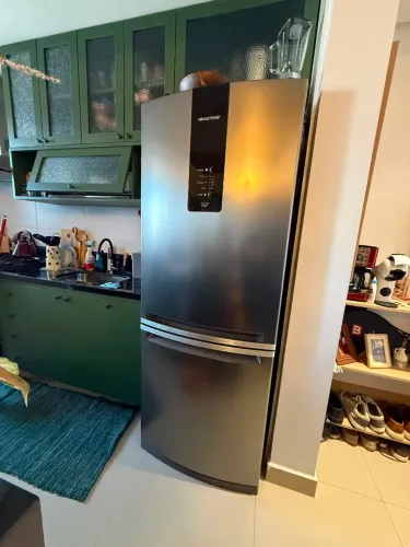 Geladeira Brastemp 447 litros Inox MUITO CONSERVADO