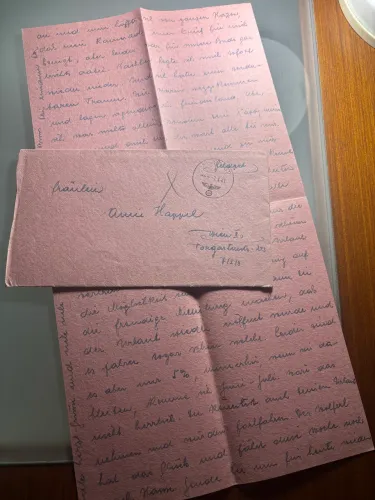 Vendo carta antiga da Alemanha no período do 3o Reich!