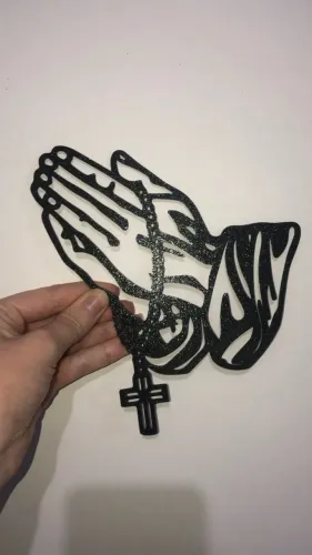 Terço decorativo de parede