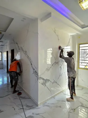 Pinturas convencionais e efeito decorativo