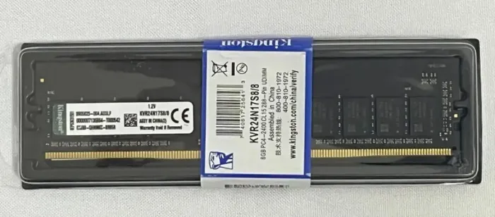Memória RAM DDR4 8GB Kingston 2400/2666