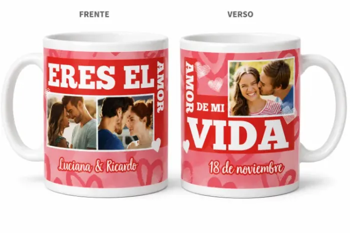 Caneca Personalizada 325ml Presente Criativo com Foto