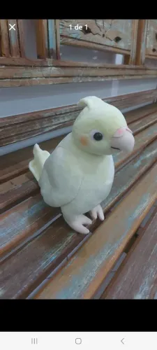 Calopsita de pelúcia