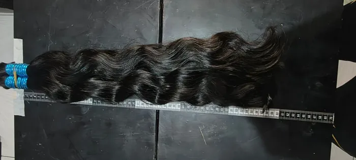Cabelo humano vientinamita 65 cm 400gramas