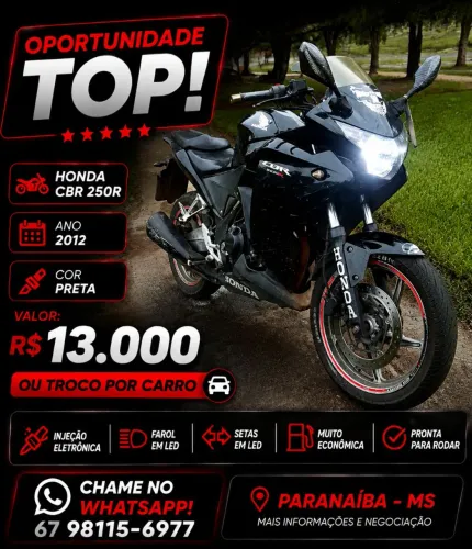 Honda CBR 250cc 2012
