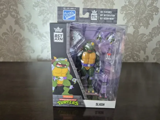 Action Figure Slash Tartarugas Ninjas Bst Axn Loyal Subjects