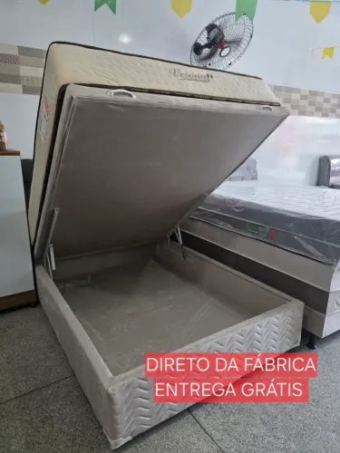 Cama box casal Baú direto da fábrica