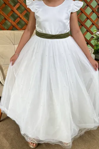 Vestido branco daminha