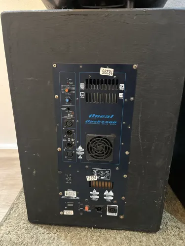 Par de Subwoofers Oneal OPSB2500 - Ativo + Passivo 15?