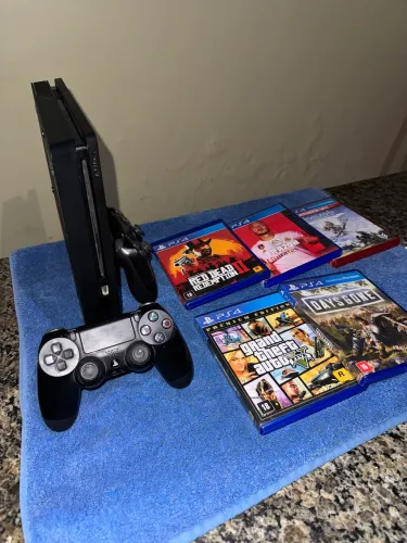PS4 SLIM SEMINOVO