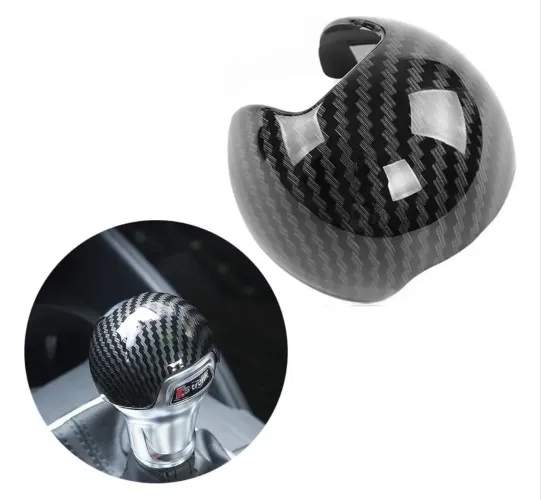 Manopla Câmbio em Fibra de Carbono Audi A3 2013/19