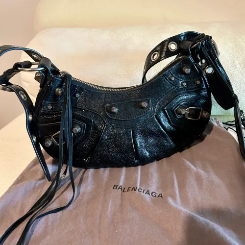Bolsa Balenciaga Le Cagole XS Couro