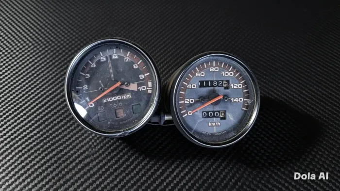 Painel velocimetro e contagiro super inteiro e farol XLX 250R . ANO 1985