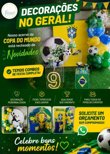 Todos os tipos de decoracao!