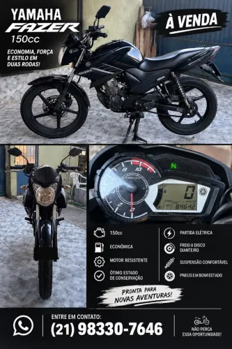 YAMAHA FAZER YS 150cc 2022/2023.