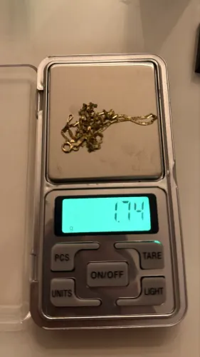 Correntinha de ouro 18, 1,74g