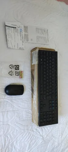 Teclado e mouse sem fio Dell KM636