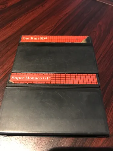 Jogos master System out Run e Mônaco gp