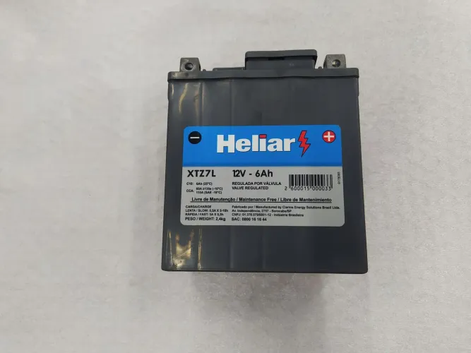 Bateria de moto heliar