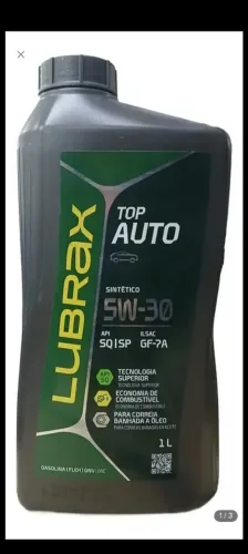 Óleo lubrax 5w30 sintético 4 litros e tem conversa