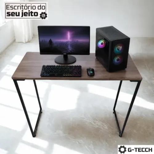 Mesa para Escritório NOVA Estilo Industrial Multiuso de Notebook Computador Birô de Estudo