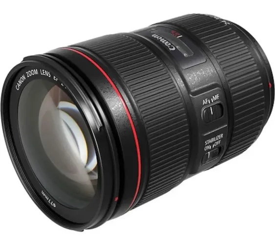 Lente canon ef 24 -105mm
