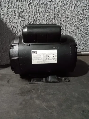 Motor 2 cv de baixa rotaçao monofasico weg