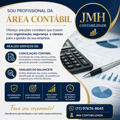 SERVIÇOS DE CONCILIAÇÃO DE CONTAS CONTABEIS