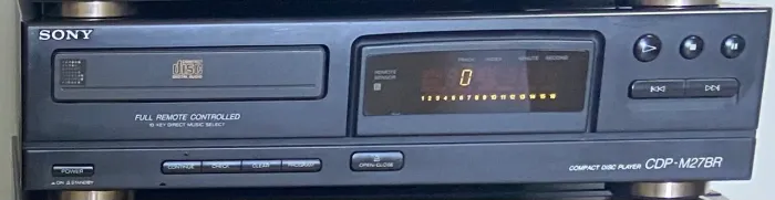 Toca cd som Sony LBT CDP M27 DEFEITO