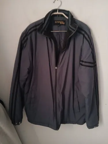 JAQUETA MASCULINA TNG CINZA CHUMBO ACOCHOADA VESTE G ETIQUETA M