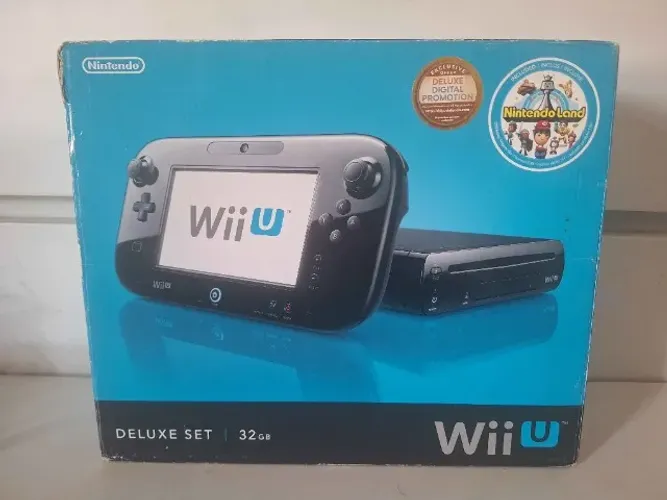 (Bivolt) Wii U Deluxe Completo + 4 Jogos Físicos