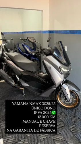 NMAX 160 2025/25 ÚNICO DONO VENDO OU TROCO