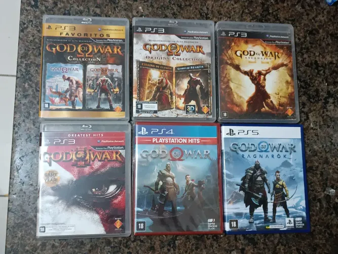 God of War - SAGA COMPLETA - LEIA A DESCRIÇÃO