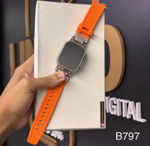 LOJA FÍSICA. APPLE WATCH ULTRA 1 NATURAL | COMPLETO COM CARREGADOR E CAIXA 
