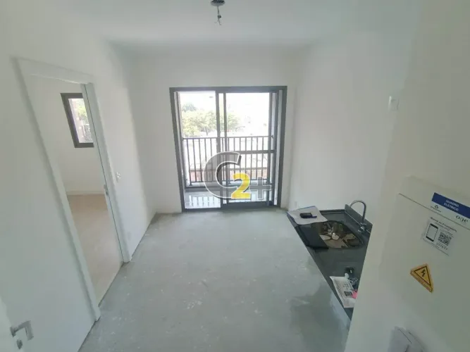 Studio para locação em Pinheiros com 1 quarto, sem vaga