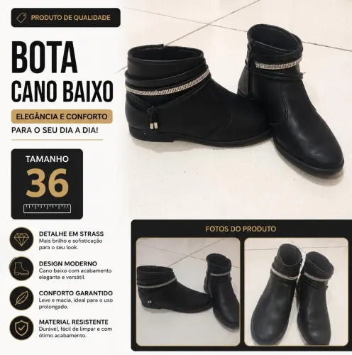Bota infantil n 36
