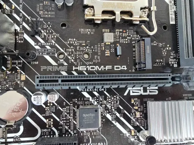 placa mae asus h610m ddr4