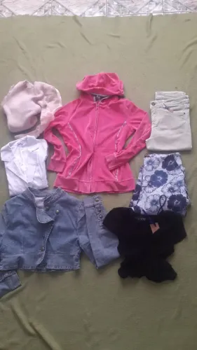 Lote Calça Zara + Blusa Zara + 5 Pç Roupas Feminina P