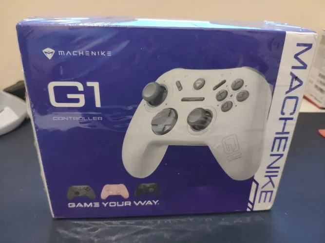 Controle Machenike G1 preto. Novo e lacrado!
