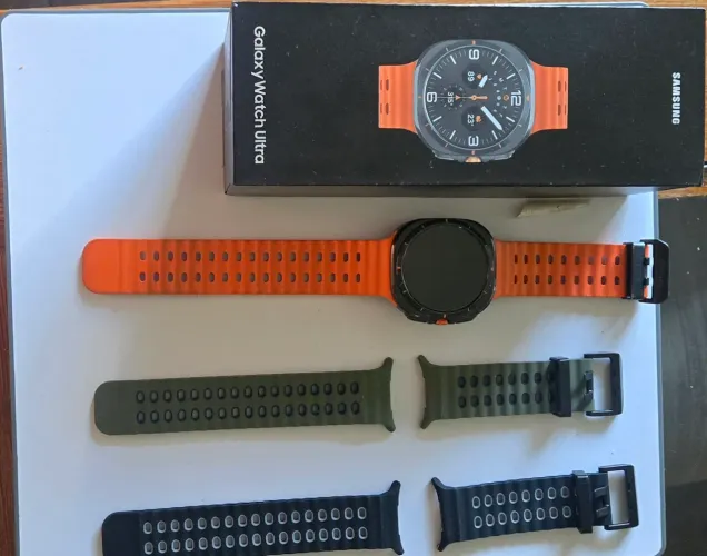 Galaxy Watch ultra Completo na Caixa + Kit Exclusivo com 3 Pulseiras