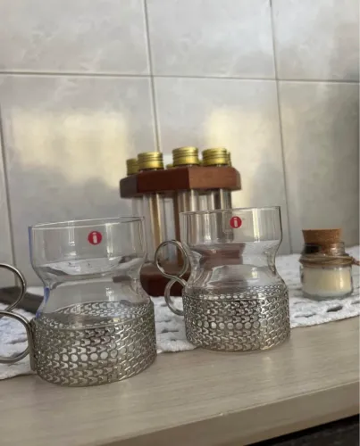 Conjunto De Copos littala Tsaikka 23cl Com Suporte - 2 Unidades
