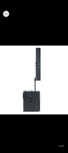 Caixa de som LINE array satélite vertical