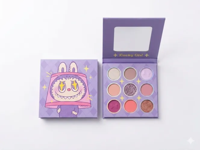 Paleta sombras Labubu.