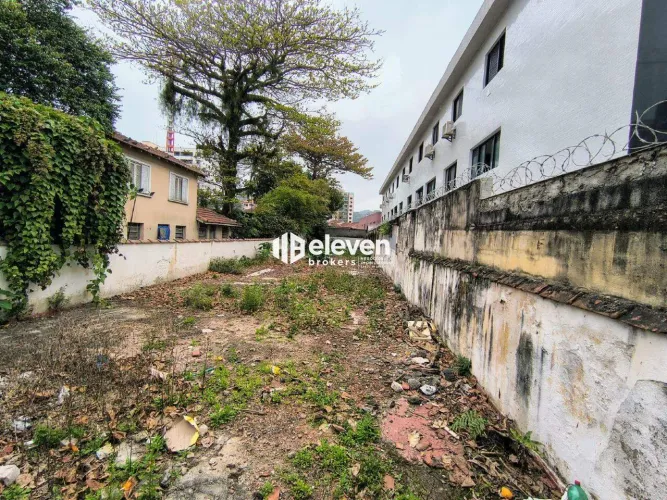 Terreno à venda em Santos (Campo Grande) 400 m² com uso Residencial/Comercial