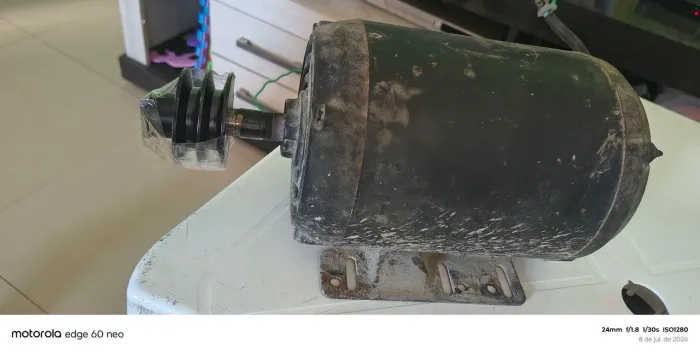 Motor de 3 CV trifase nenegote de baixo rotação