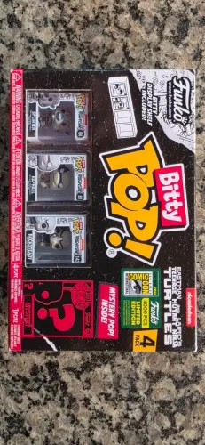 Bitty Pop TMNT - Exclusivo San Diego Comic Con