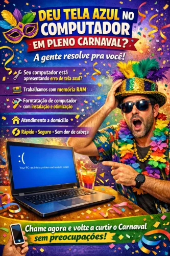 Computador erro de tela azul? precisando de memoria ram ddr 3 ou 4?