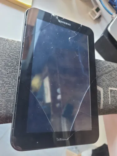 Tela frontal tablet samsung p6200
