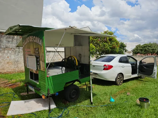 Trailer caldo de cana